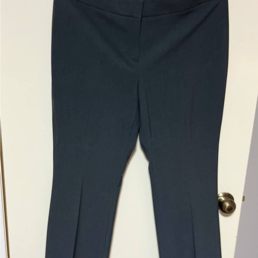 Nine West Charcoal Straight Leg Pants
